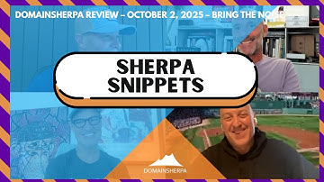 Premium Domains or Market Hype? Separating Signal from Noise | Sherpa Snippets