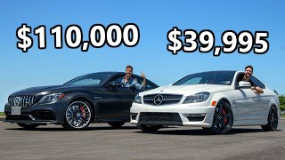 2020 Mercedes-AMG C63 S vs 2013 Mercedes C63 AMG \/\/ Cheap Meets Steep