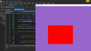 C++ OpenGL Episode 6 (Timelapse) Setting up Uniforms in OpenGL (Colour)