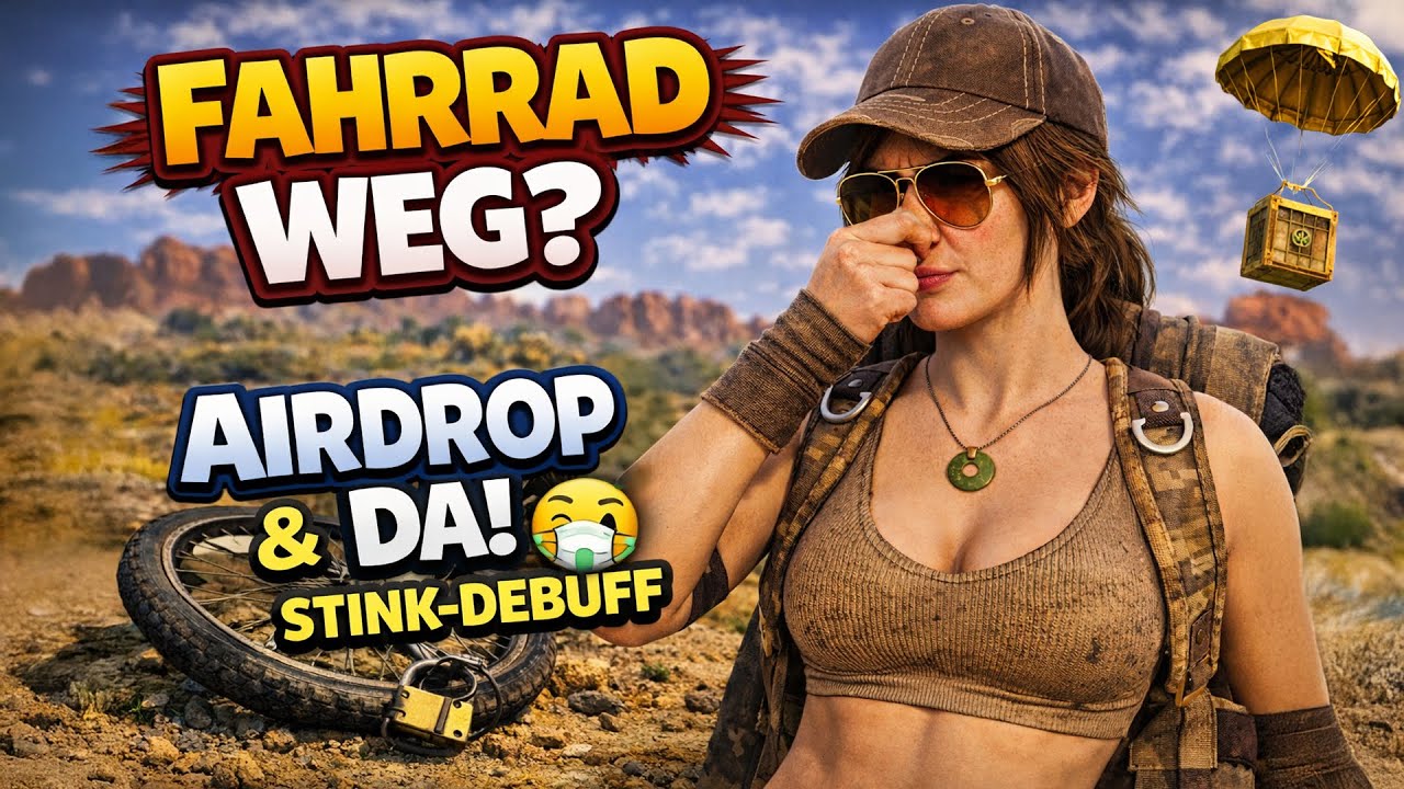 7D2D deutsch gameplay (PC) Let’s Play Ep 23 – Fahrrad weg, Airdrop da & Stink-Debuff 😷🚲