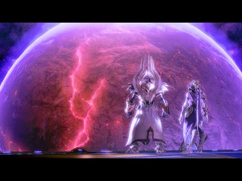 Last Stand: Artanis Destroys Shakuras, Home Planet of Dark Templars (Starcraft 2 | Protoss)