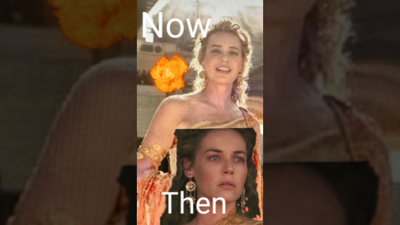 Gladiator Lucilla. Then & Now. Timeless Connie Nielsen in I and II. 