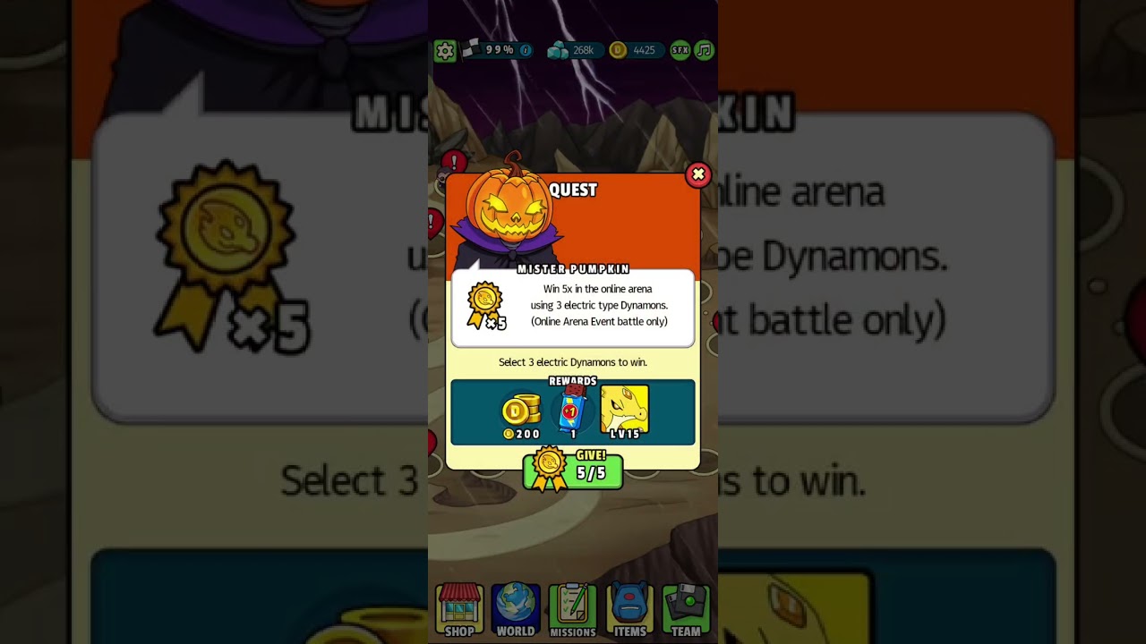 electric temple mister pumpkin challenge complete 