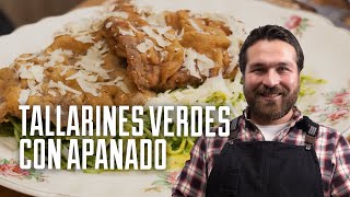 TE ENSEÑO A PREPARAR TALLARINES VERDE CON BISTEC APANADO | GIACOMO BOCCHIO