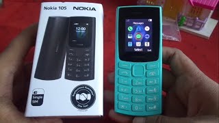 Nokia 105 single sim 2023 model unboxing with (UPI) option.