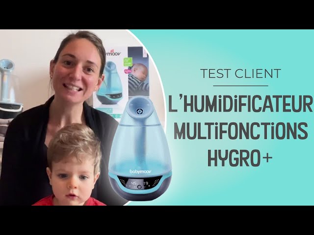 HUMIDIFICATEUR D'AIR BÉBÉ HYGRO(+) BABYMOOV : Mode d'emploi 