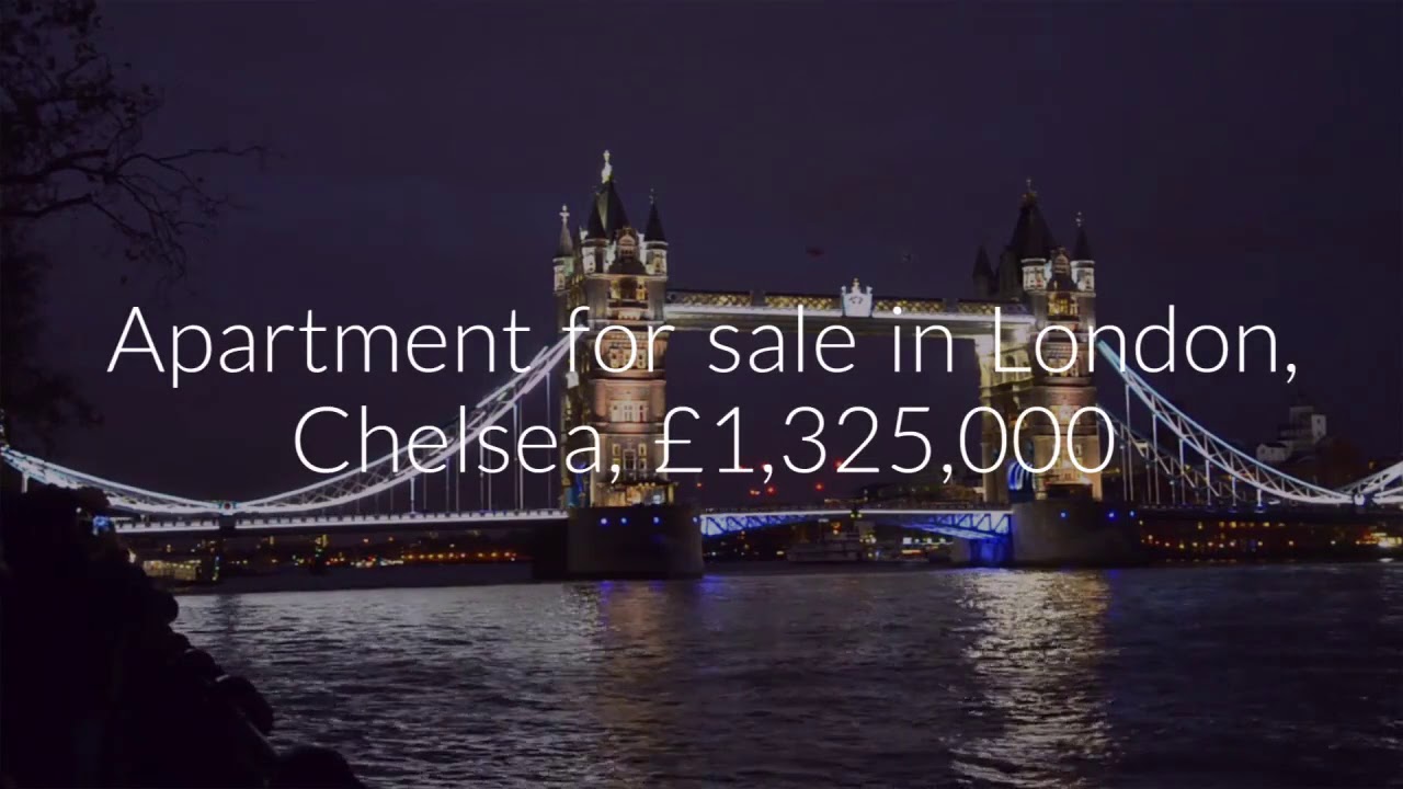 Apartment for sale in London, Chelsea, £1,325,000 YouTube