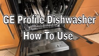 GE Profile Dishwasher- How To Use screenshot 5