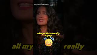 Salma Hayek Got Bullied by Spider Monkeys shortsvideo