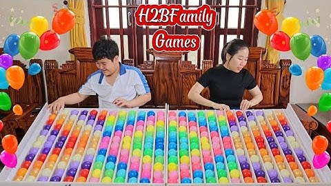 Family Games | High Speed ​​Color Ball Sorting Challenge ☆ level 21
