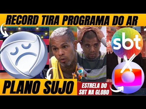 🚨 Rodriguinho arma plano contra Davi + Estrela do SBT na Globo + Record arranca programa do ar