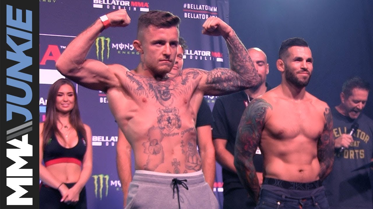 Bellator Europe 4: ceremonial weigh in face-offs highlight