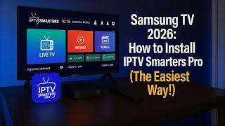 Samsung TV 2026: How to Install IPTV Smarters Pro (The Easiest Way!) screenshot 5