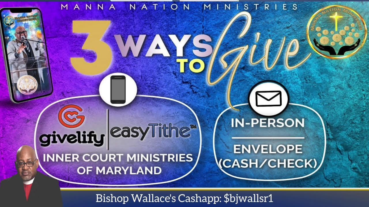 Bishop Jonathan Wallace Sr. | Manna Nation Ministries | Sunday February 1st 2026 | LIVE! | 02-01-202