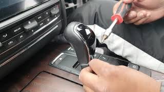 Maserati quattroporte 2016 how to remove gear knob/center console