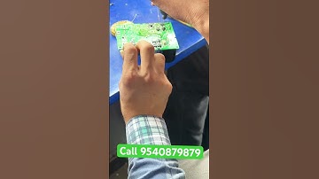 Fridge PCB short PCB remove practical class call 9540879879 join now