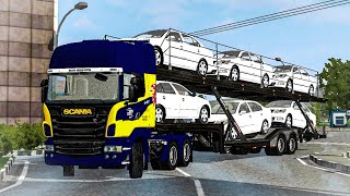 MOD SCANIA R260 TRAILER CAR // MOD BUSSID V3.6.1 // MOD BUSSID TERBARU