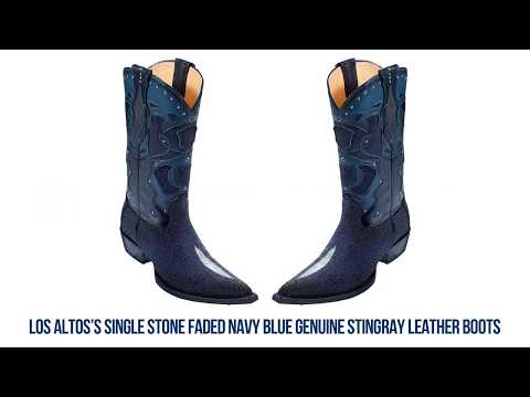 blue stingray cowboy boots