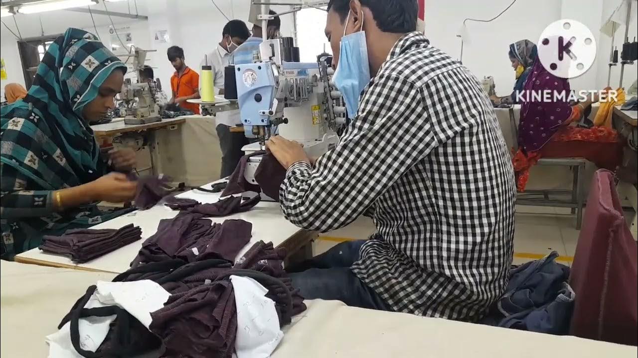Today, there are very few jobs in garment factories from Bangladesh
