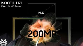 Samsung ISOSELL HP1 || اول مستشعر كاميرا بدقة 200MP