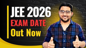 Jee Mains 2026 Exam Date out 🔥  | Jee Mains Application form | Jee Mains Exam pattern & News ✅