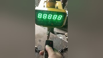 Hanging scale 5ton calibration