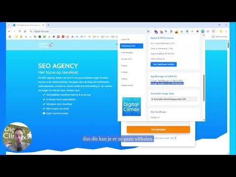 Chrome Extension Digital Climax SEO