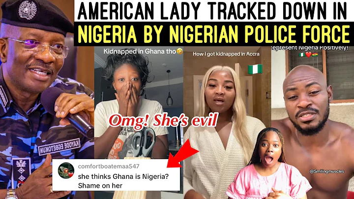 E DON BURST‼️😳 THE AMERICAN LADY HAS BEING TRACKED DOWN IN NIGERIA BY NIGERIAN POLICE 