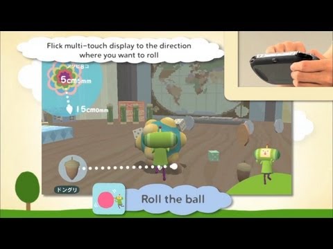 Touch My Katamari - PS Vita - Shape Shifting Katamari Action!