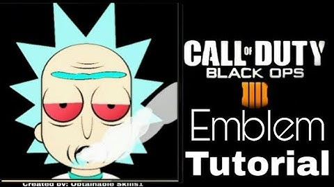 Call of Duty Black Ops 4 Cod Bo4 Emblem Tutorial