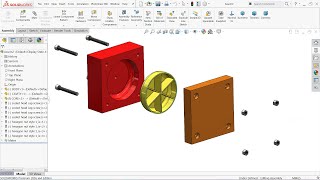 Solidworks Mold tutorial Create Cavity and Core