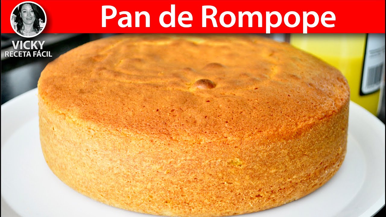 Pan de Rompope | #VickyRecetaFacil | VICKY RECETA FACIL