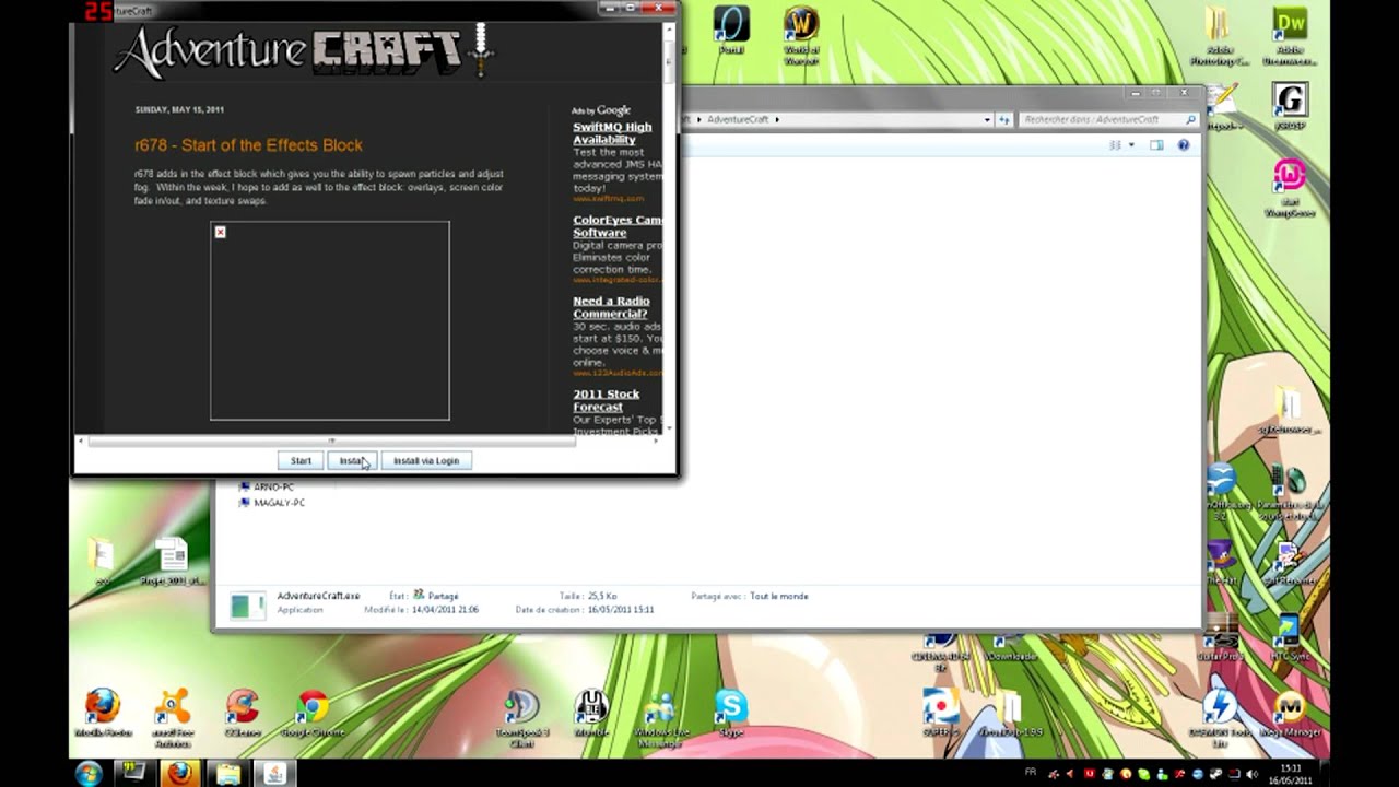 comment installer zelda adventure