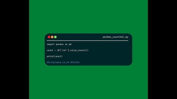 Python pandas - Count the occurrences of an item