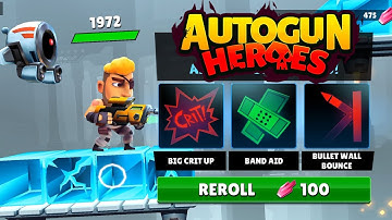 Autogun Heroes: Run&Gun - Gameplay (Android/HD)