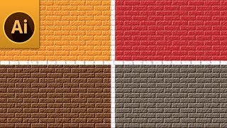 How to Create a Textured Brick Wall in Adobe Illustrator