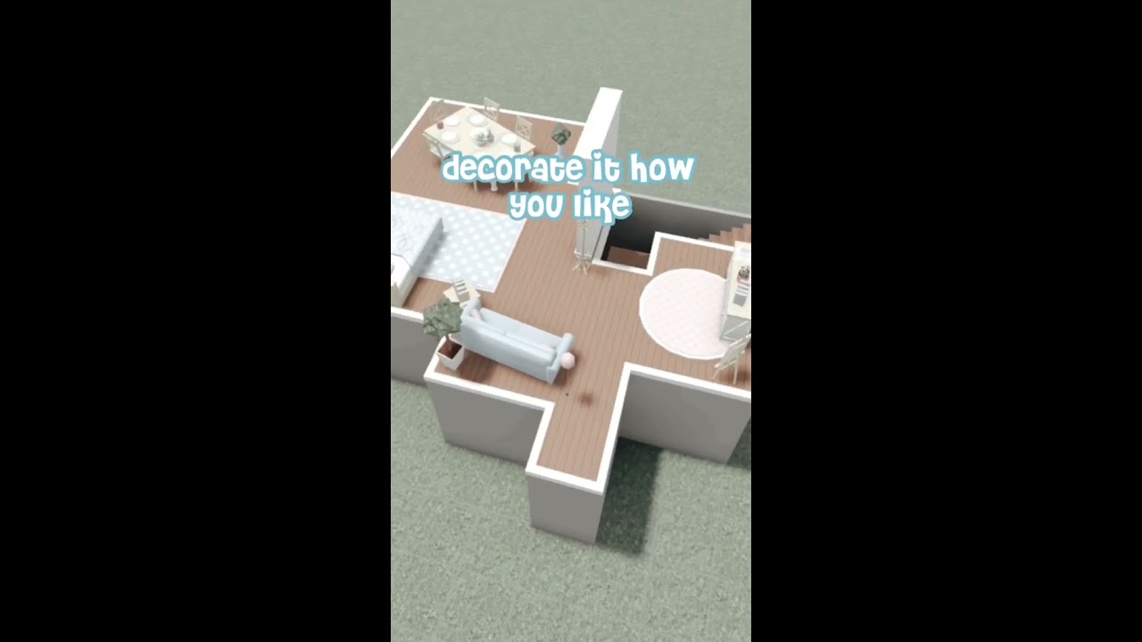 How To Make A 2 Story House With No Game Pass In Bloxburg Shorts Roblox