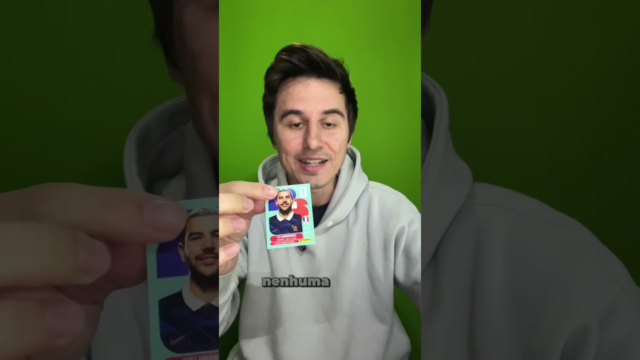 COMPREI PACOTE de FIGURINHA BUGADO 😱 PEGUEI LEGEND? ( Figurinhas da COPA 2026 / Neymar )