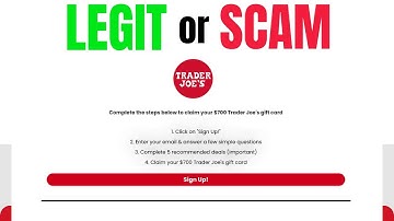 TraderGifted.com - $700 Trader Joe’s Gift Card Scam Or Legit?