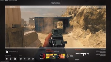 MW3 - Final Kill Gunwork on the Legendary Rust Map!