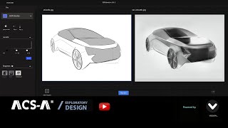 Testing Palladium automatic shader by Vizcom / Rendering tool powered by artificial intelligence.