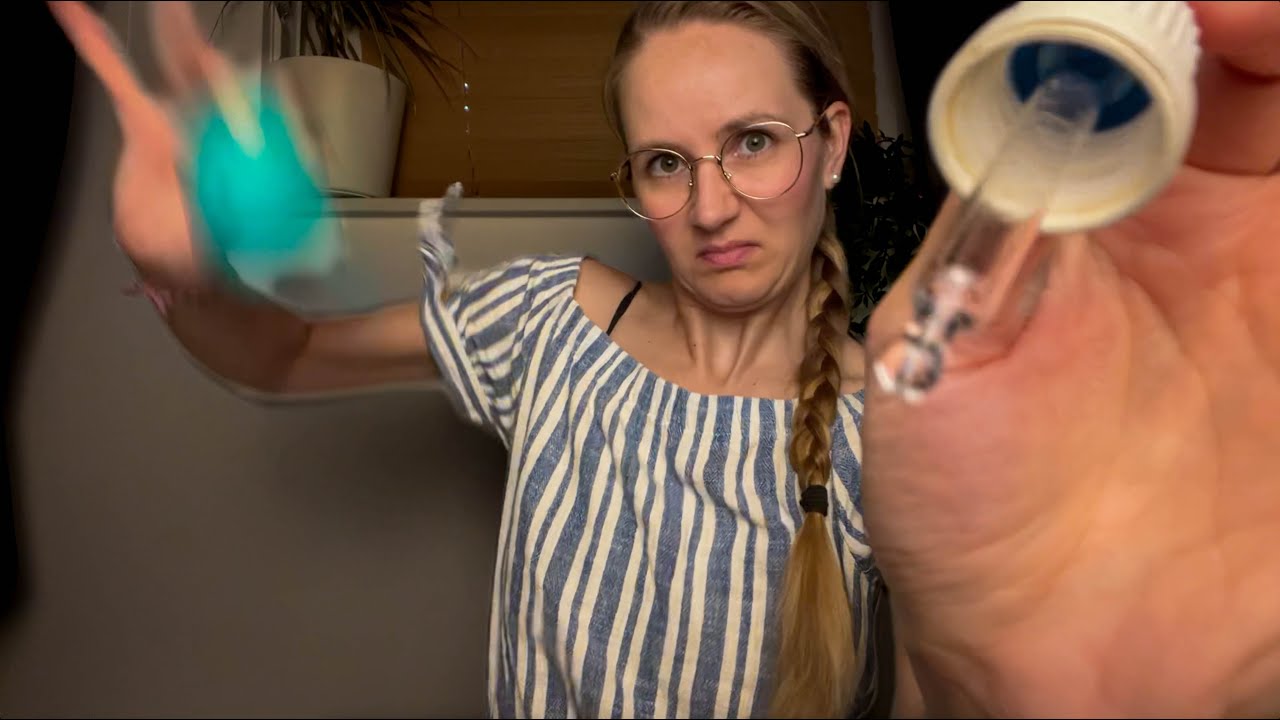 CHAOTIC doctor in a hurry ⚡️ FASTEST medical exam 🔥 AGGRESSIVE asmr