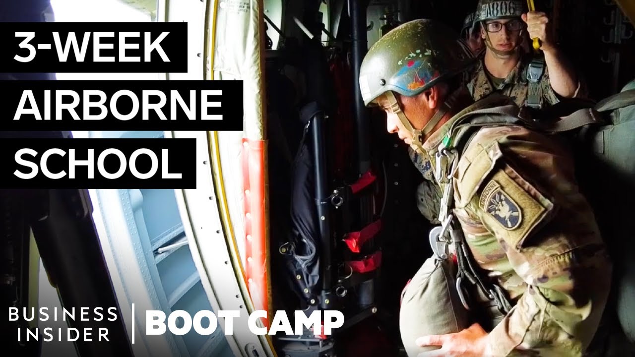 ⁣What Army Paratroopers Go Through At Airborne School | Boot Camp