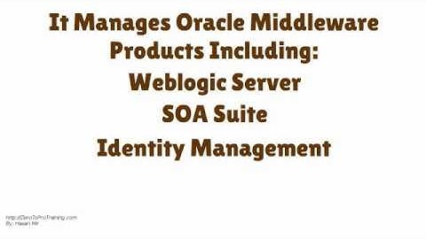 Oracle Enterprise Manager Cloud Control 12c
