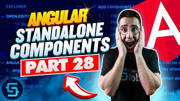 Angular standalone components  | Angular Video Series Part 28