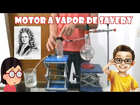 Motor a vapor de Thomas Savery  Máquina de Savery  Física  Termodinâmica   UDESC Balneário Camboriú