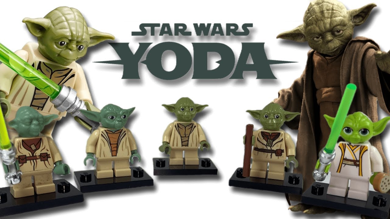 Every LEGO Yoda Minifigure (2002 - 2023) 