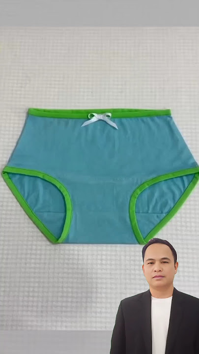 Tutorial on How to Make Underwear Patterns from Used CDs #tipsandtricks #handmade #creativeideas ...