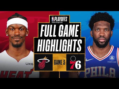 Philadelphia 76ers vs. Miami Heat Full Game Highlights | 2022 NBA Playoffs