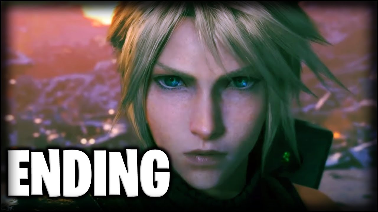 Final Fantasy VII Remake: Ending Gameplay - YouTube